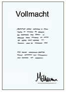 vollmacht